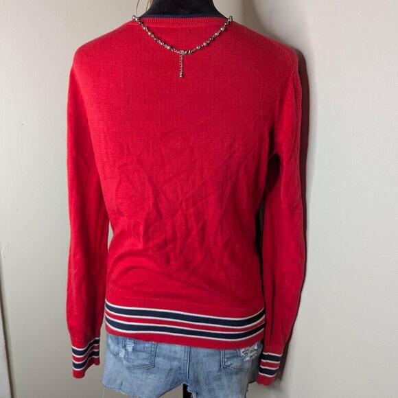 Red navy and white striped - Picture 4 of 5